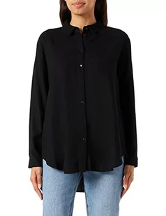 VERO MODA VMMYMILO LS koszula damska WVN GA, czarny, M - Koszule damskie - miniaturka - grafika 1