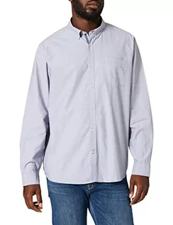 Koszule męskie - Pioneer Męska koszula z kołnierzem button-down, stal 9916, S - grafika 1