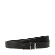 Paski - Pasek Damski Calvin Klein Branded Loop Square Belt 2.5_Mn K60K613244 Czarny - miniaturka - grafika 1