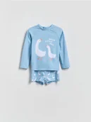 Buciki dla niemowląt - Reserved - Kostium kąpielowy - niebieski - miniaturka - grafika 1