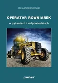 Podręczniki dla szkół zawodowych - Operator równiarek w pytaniach i odpowiedziach - miniaturka - grafika 1