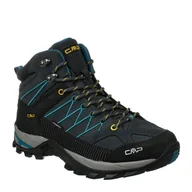 Buty trekkingowe męskie - Buty turystyczne męskie CMP RIGEL MID ANTRACITE-DEEP LAKE Rozmiar: 47 - miniaturka - grafika 1