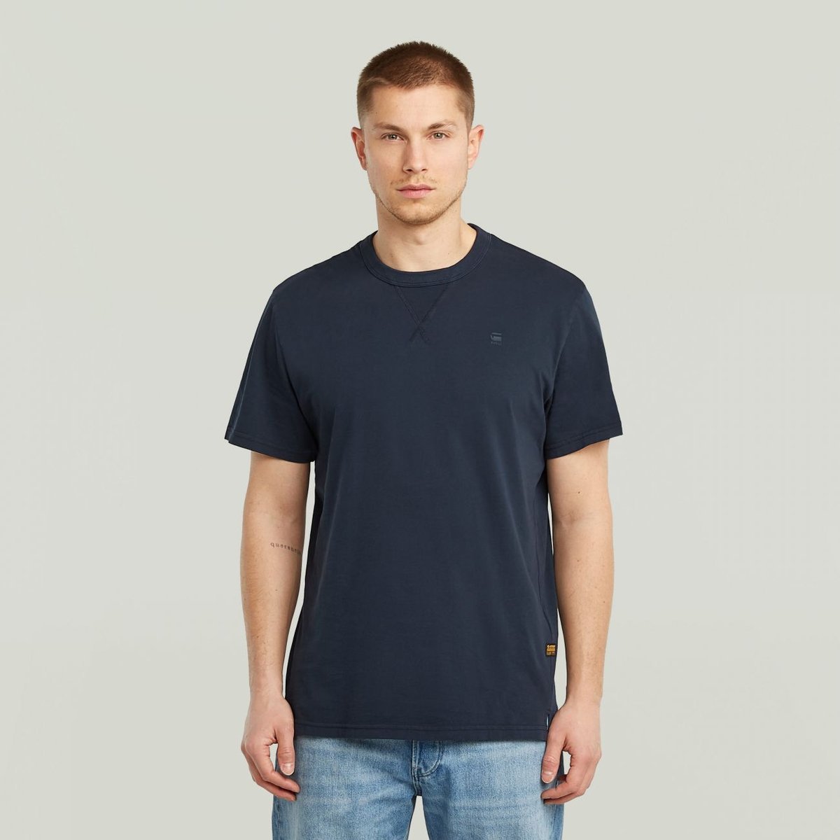 t-shirt uomo g-star d24449-2653 nifous d418 drk blue