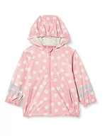Kurtki i płaszcze dla chłopców - Playshoes Dziewczęca kurtka przeciwdeszczowa, różowa, 98, Rosa, 98 cm - miniaturka - grafika 1