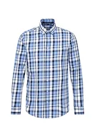 Koszule męskie - Seidensticker Męska koszula 256262, niebieska, 42 - miniaturka - grafika 1