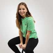 Koszulki i topy damskie - Lacoste Koszulka damska Lacoste - miniaturka - grafika 1