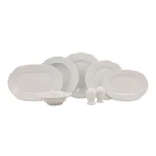 Serwisy obiadowe - 53-częściowy zestaw białych porcelanowych naczyń Kütahya Porselen Rosa - miniaturka - grafika 1