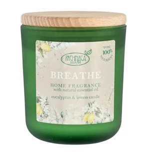 Pachnąca Szafa Breathe Eucalyptus & Lemon Świeca zapachowa (100% wosk sojowy) 165 g - Świece - miniaturka - grafika 1