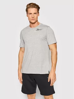 Koszulki męskie - Reebok T-Shirt H46604 Szary Regular Fit 4065423146885 L, M, S, XL - grafika 1