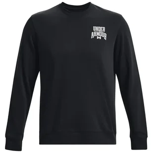 Męska bluza Under Armour Rival Terry Graphic Crew Rozmiar: L / Kolor: czarny - Bluzy sportowe męskie - miniaturka - grafika 1