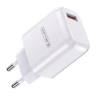 Ładowarka Sieciowa 18W USB 3.0 Jellico A77 biała - Ładowarki do telefonów - miniaturka - grafika 1