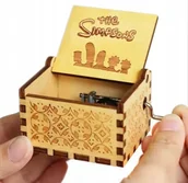 Karuzele dla niemowląt - Katarynka The Simpsons Simpsonowie Serial Song Piosenka Pozytywka prezent - miniaturka - grafika 1