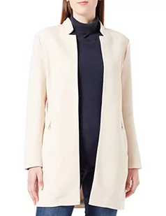 ONLY Damski płaszcz Onlsoho-Linea L/S Zip Coatigan Cc PNT, Irlandzki krem/detal: biały melanż, XS - Płaszcze damskie - miniaturka - grafika 1