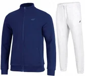 Dresy męskie - 4F MÄSKI DRES BAWEĹNA KOMPLET BLUZA SPODNIE / rozm L - miniaturka - grafika 1