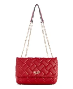 Guess Alanna Convertible Crossbody Flap, bordowy, jeden rozmiar - Torebki damskie - miniaturka - grafika 1