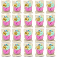 Desery dla dzieci - D&D Fun Cookies / Ciasteczko Z Wróżbą Z Naklejką Okrągłą "Urodzinowe Ciasteczko" 20 Sztuk 120G Pink - miniaturka - grafika 1