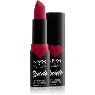 NYX Professional Makeup Professional Makeup Suede Matte Lipstick pomadka do ust aksamitna formuła, w sztyfcie, 09 Spicy, 3,5 g - Szminki - miniaturka - grafika 1