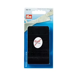 Prym Prym przedłużacz biustonosza, bawełna, czarny, 4,5 x 2 x 0,2 cm PRYM_992151 - Biustonosze - miniaturka - grafika 1