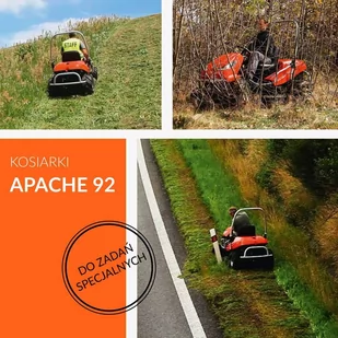 TRAKTOREK OLEO MAC TUAREG APACHE 92 EVO PROFESJONALNY TRAKTOREK OGRODOWY 68129001A  - Kosiarki traktorki - miniaturka - grafika 2