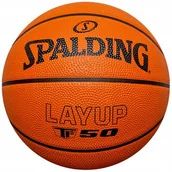 Siatkówka - PIŁKA DO KOSZYKÓWKI SPALDING LAYUP TF-50 R.5 - miniaturka - grafika 1