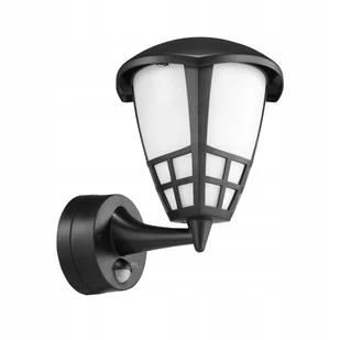 Kinkiet zewnętrzny IP65 Lampa LED z czujnikiem ruchu zmierzchu mocna 4W - Lampy ogrodowe - miniaturka - grafika 1