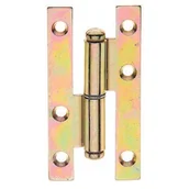 Zawiasy, okucia i inne akcesoria - Zawias wyciągany prawy ocynk 94 x 45 - miniaturka - grafika 1