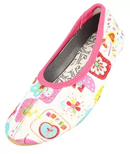 Beck Dziewczęce kapcie Star, biały - Weiß Weiß 01-23 EU - Buty dla dziewczynek - miniaturka - grafika 1