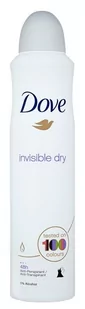 Dove Invisible Dry, antyperspirant w sprayu, 250 ml - Dezodoranty i antyperspiranty dla kobiet - miniaturka - grafika 1