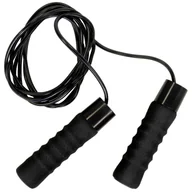 Skakanki - MAXXIVA Speed skakanka, 280 cm, czarna - miniaturka - grafika 1