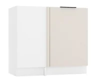 Szafki kuchenne - Dolna Narożna Szafka Kuchenna Beż Piaskowy C9-R41 - miniaturka - grafika 1