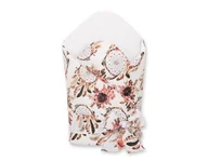 Rożki i beciki - Rożek Usztywniany Dla Niemowląt Z Wiązaniem - Łapacze Snów Kwiatowe - miniaturka - grafika 1