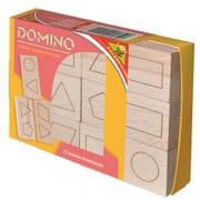 Gry planszowe - Bączek Domino figury geometryczne - miniaturka - grafika 1