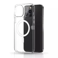 Etui i futerały do telefonów - Kingxbar PQY Crystal Series magnetyczne etui do iPhone 13 Pro obudowa pokrowiec przezroczysty (kompatybilne z MagSafe) - miniaturka - grafika 1