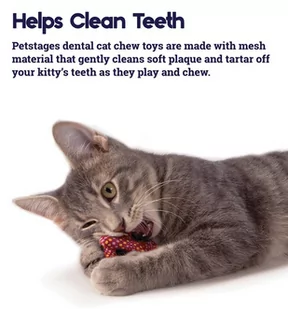 Petstages Precel czyszczący zęby PS333 - Zabawki dla kotów - miniaturka - grafika 3