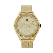 Zegarki damskie - Zegarek Tommy Hilfiger 1782588 Złoty - miniaturka - grafika 1