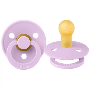 Bibs S Smoczek Uspokajający 0M+ Kauczuk Hevea 1Szt. Violet Sky - Smoczki uspokajające - miniaturka - grafika 1