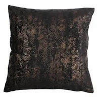 Poduszki dekoracyjne - Poduszka LUKKA 45 x 45 cm czarna - miniaturka - grafika 1