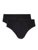 Majtki męskie - Figi z detalami z logo w zestawie 2 szt. - miniaturka - grafika 1