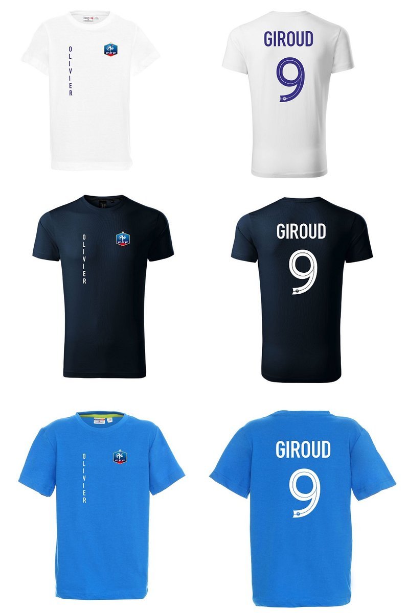 Koszulka Francja OLIVIER GIROUD 9 jr