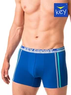 Majtki męskie - SZORTY KEY MXH-241 A24 GR (kolor granat, rozmiar M) - miniaturka - grafika 1