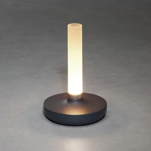 Konstsmide Stołowa LED Biarritz, IP54, akumulator, CCT, szara - Lampy ogrodowe - miniaturka - grafika 3