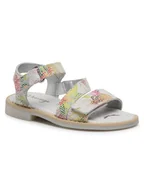Buty dla dziewczynek - Primigi Sandały 7432233 M Biały - miniaturka - grafika 1