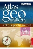 Atlasy i mapy - Szkolny atlas geograficzny. Klasy 5–8 - miniaturka - grafika 1