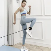 Gumy, taśmy, ekspandery - Hedo, ekspander do ćwiczeń z kotwicą, czarny - miniaturka - grafika 1