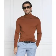 Swetry męskie - Calvin Klein Wełniany golf | Slim Fit - miniaturka - grafika 1