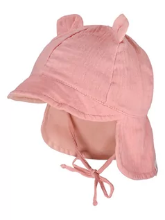 Czapeczki dla niemowląt - MaxiMo Czapka w kolorze różowym - grafika 1