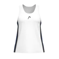 Koszulki sportowe damskie - Damski podkoszulek Head CLUB 25 TECH Tank Top Women Royal/White L - miniaturka - grafika 1