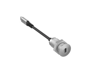 Vivolink Usb-C Desk Socket Grey With - Kable - miniaturka - grafika 1