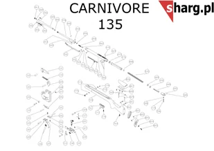 Śruba kontrująca mocująca osadę do Hatsan MOD 55S-155, Dominator 200, Proxima (774) - Osprzęt do wiatrówek - miniaturka - grafika 27