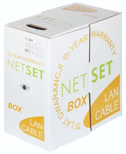 SKRĘTKA UTP/K6/305M/PE NETSET - Kable miedziane - miniaturka - grafika 1
